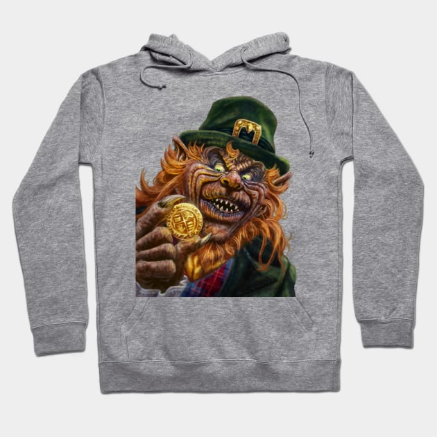 Leprechaun Hoodie by MalSemmensArt